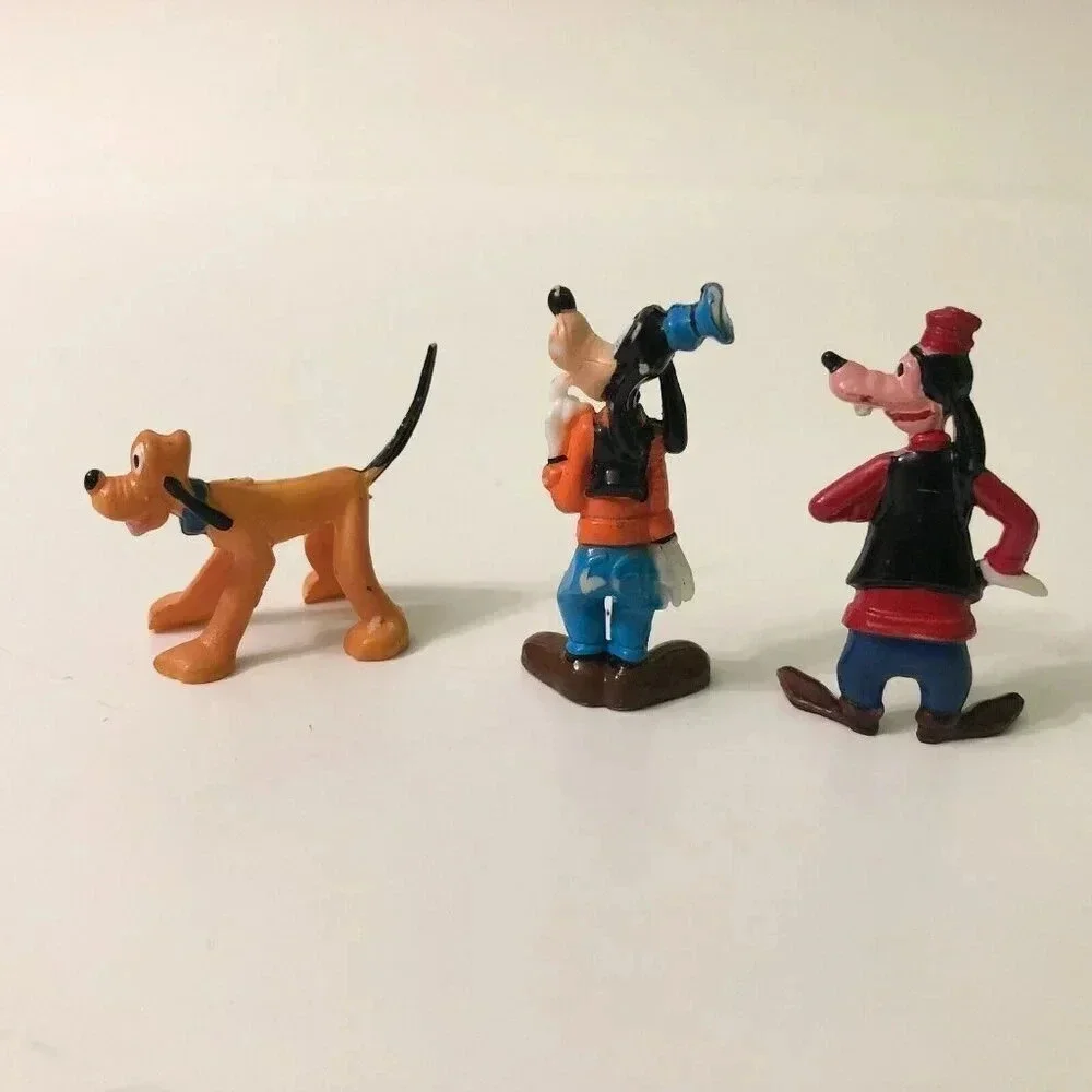 Vtg Mini Disneykins Marx Mickey Minnie Pluto Goofy Timothy Louie Donald Daisy - Picture 6 of 16